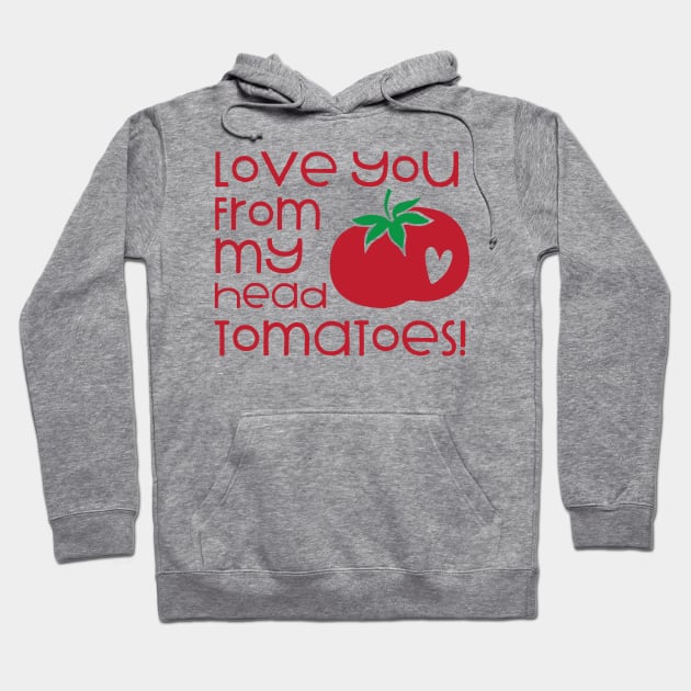 Cute Valentine's Day Pun Gift Hoodie by Anonic